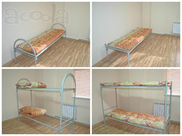 Кровати металлические для рабочих, доставка по Московской области