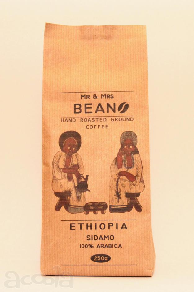 Продам зелёный, жаренный в зернах и молотый кофе сортов элитной арабики Сидамо 2, 4 и Лиму из Эфиопии урожая 2017г.