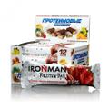 Батончик протеиновый Ironman™ без глазури (ром + клубника) - 50 г