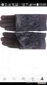 Перчатки новые 44 46 чёрные теплые верх съемный вязаные аксессуары начес митенки женские зимние