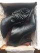 Ботильоны kalliste италия 39 размер чёрные кожа женские кожаные внутри осень весна демисезонные кабл