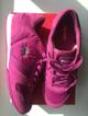 Кроссовки кеды новые lacoste 39 размер замша текстиль цвет розовый фукси подошва лёгкая обувь женска