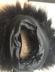 Сапоги чулки новые casadei италия 39 размер чёрные замша стретч обувь женская мех лиса двойной внутр